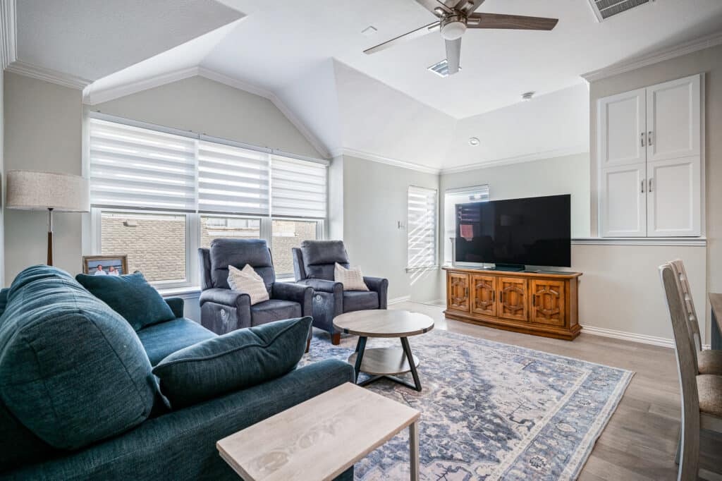 Lewisville Texas garage apartment remodel