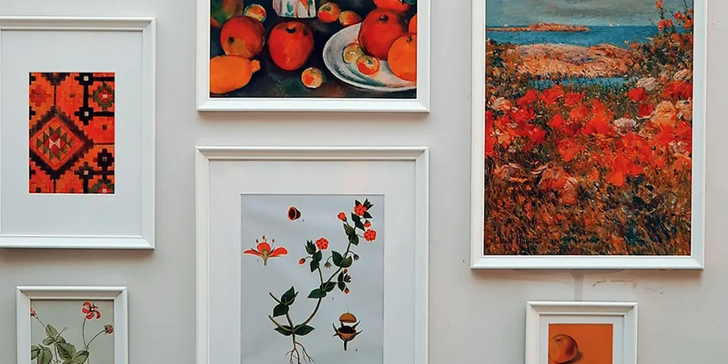 create a gallery wall