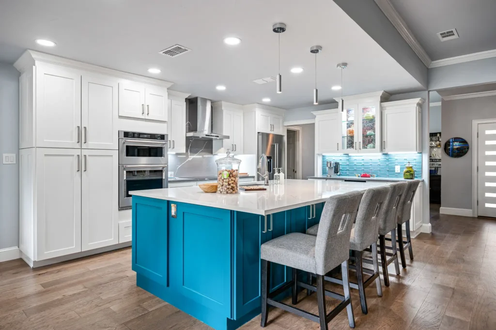 Coppell Texas home after the kitchen got remodeled