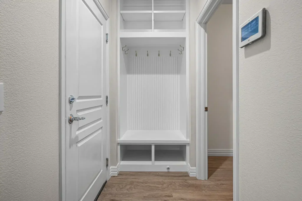 after frisco home remodel mudroom