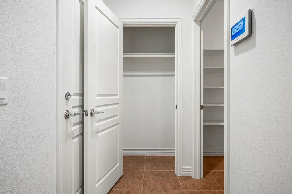 before frisco home remodel closet