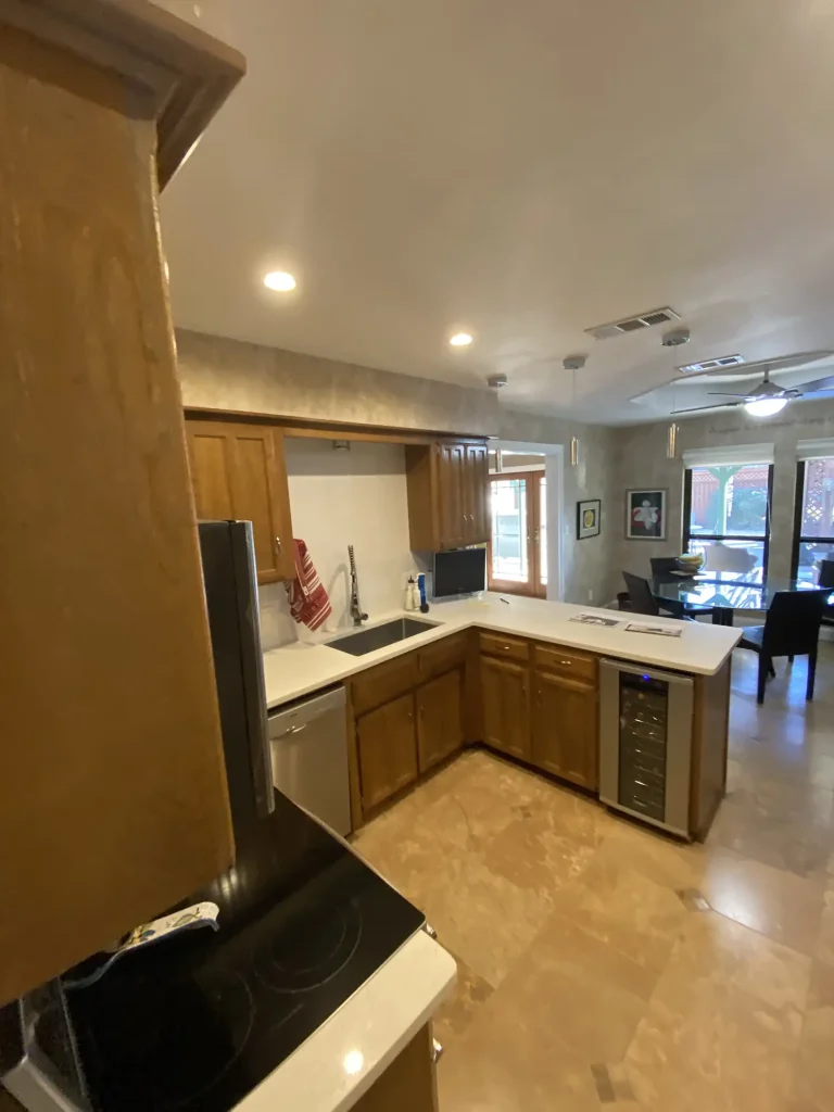 coppell texas kitchen remodel before 08